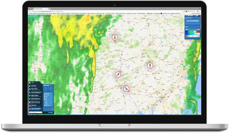 GPS Fleet Tracking,Fleet Tracking,Live GPS Tracking,ELD,Trailer gps tracker,Temperature sensors for the reefer,Location,Distance traveled,Speed,Fuel control,DTC